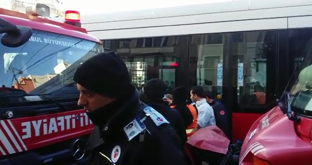 Beyazıtta tramvay kazası: 1 ölü Beyazıtta tramvay kazası: 1 ölü